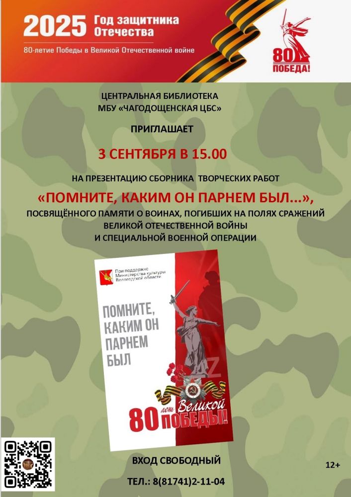 Презентация сборника "Помните, каким он парнем был..."
